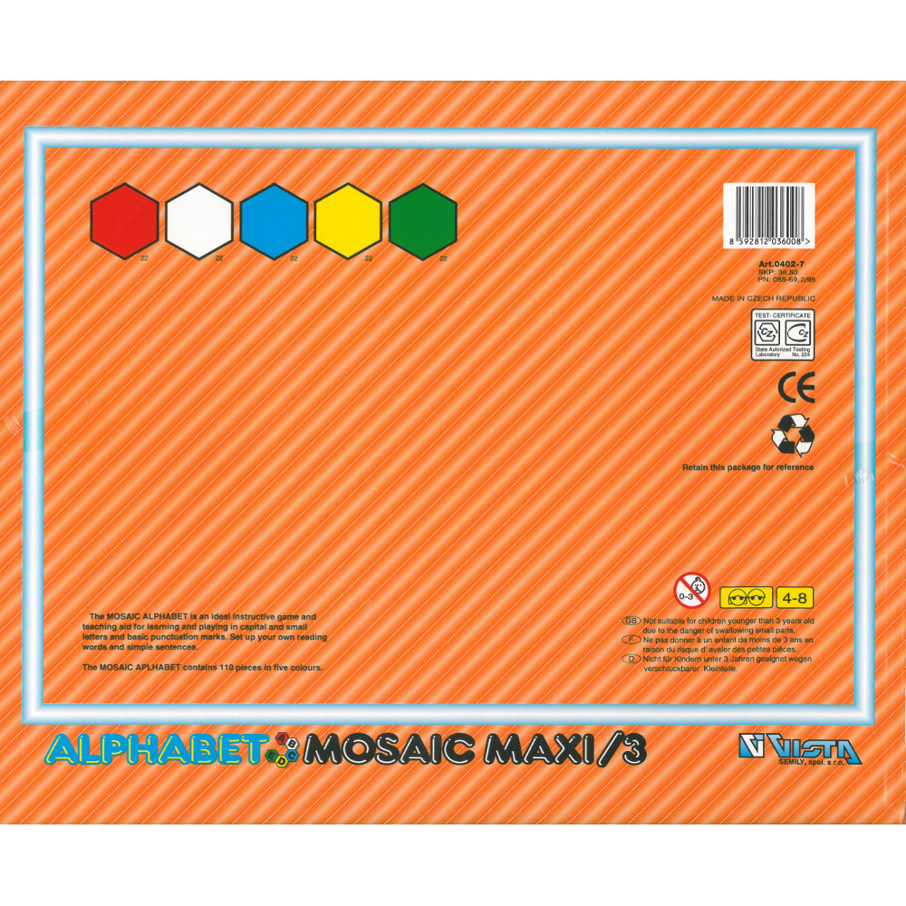 Alphabet - Mosaic Maxi / 3 0402-7