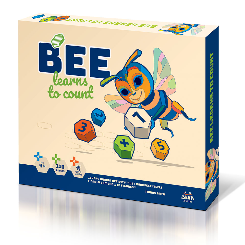 BEE learns to count (Mosaic Maxi 2) 0402-10