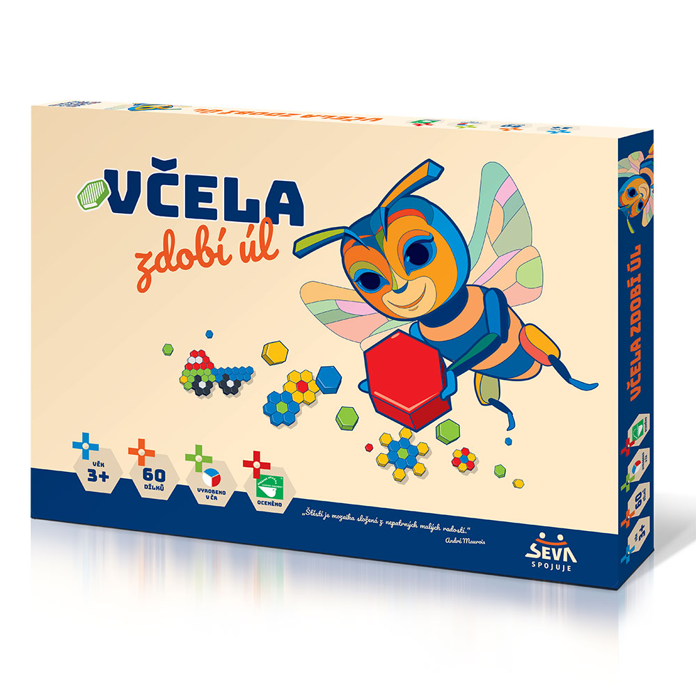 Včela zdobí úľ 0402-2.01